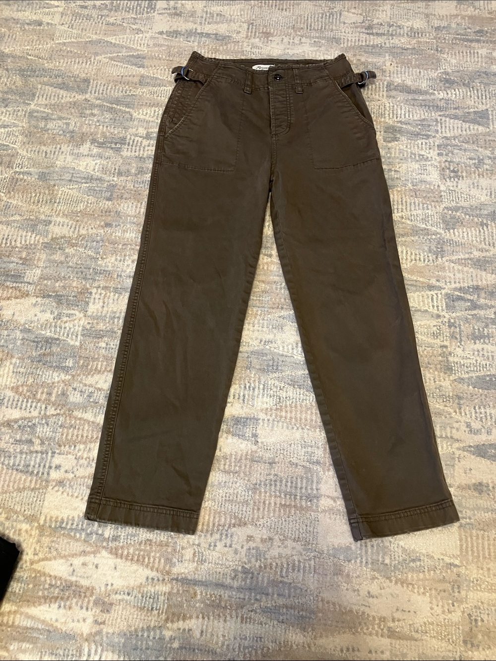 Jalen Utility Trouser Straight-Leg Women's Pants in Hickory